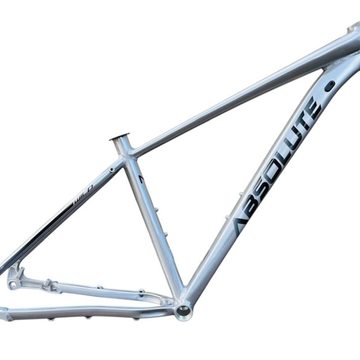 Quadro MTB Absolute Wild tam M prata Boost 148, tapered