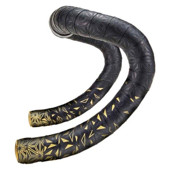 Fita de guidão Supacaz PRETO COM DOURADO BT-122