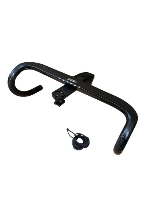 Guidão road TOSEEK TR5500 40cm x 90mm completo em carbono 