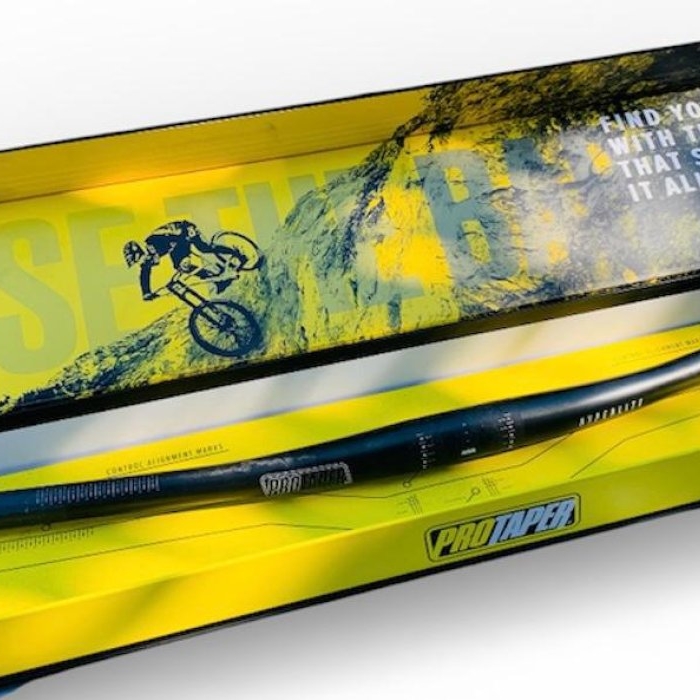 Guidão ProTaper Hyperlite Carbon UD FLAT - 31.8mm x 720mm | A Joia do XC