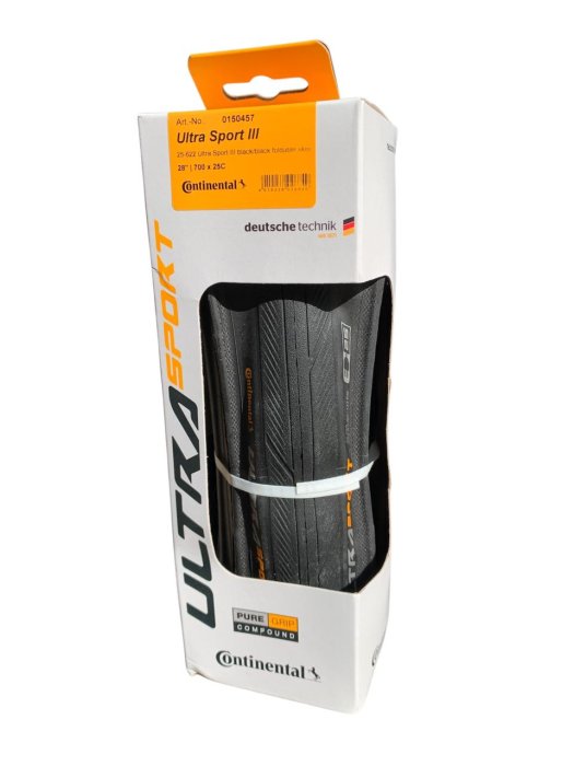Pneu Continental Ultra Sport III 700x25c PureGrip - Novo Original