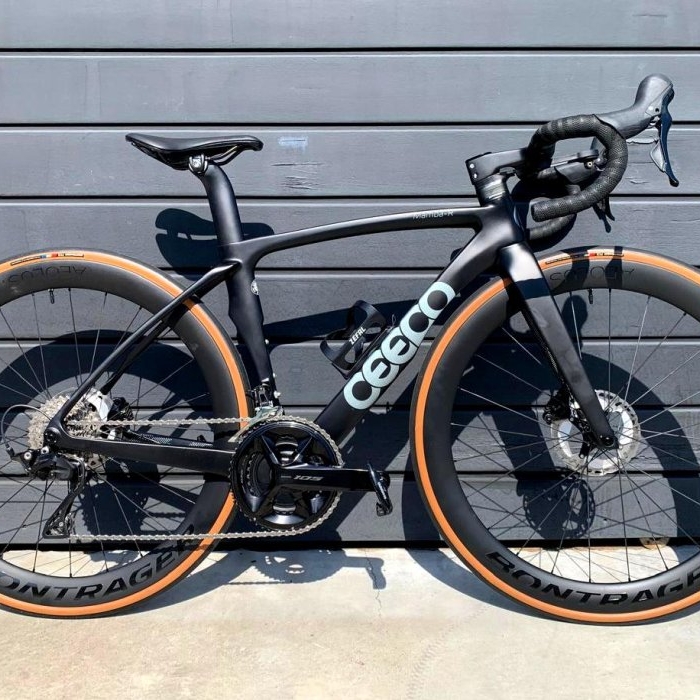 Ceepo Mamba-R Carbon XS(50CM) – Shimano 105 12v – Upgrade Bontrager Aeolus Pro 51 