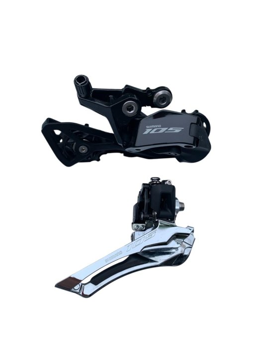 Par de Câmbios Shimano 105 R7100 12v (Dianteiro e Traseiro) - Seminovos