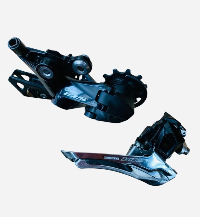 Kit Câmbios de Estrada  Shimano 105 R7000 Dianteiro e Traseiro(GS) - usados