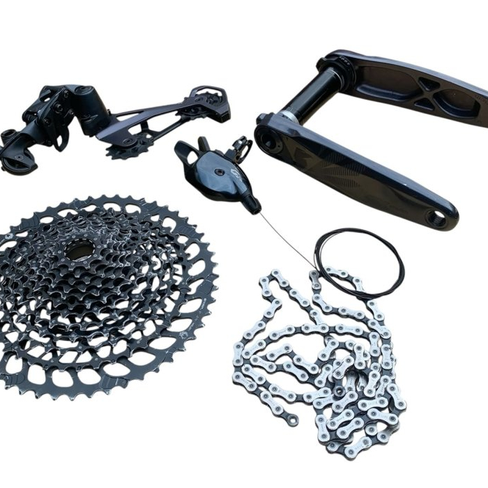 Grupo Sram GX Eagle Lunar 12v Usado 10-52 Pedivela 175mm