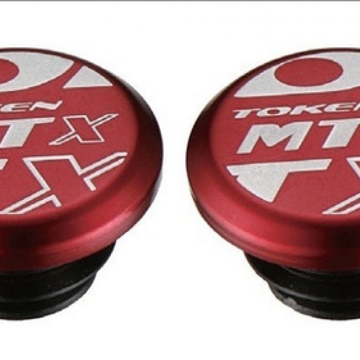 Plug de Guidão Token MTX - vermelho